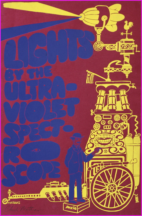 Ultra Violet Spectroscope Light Show, Seattle.